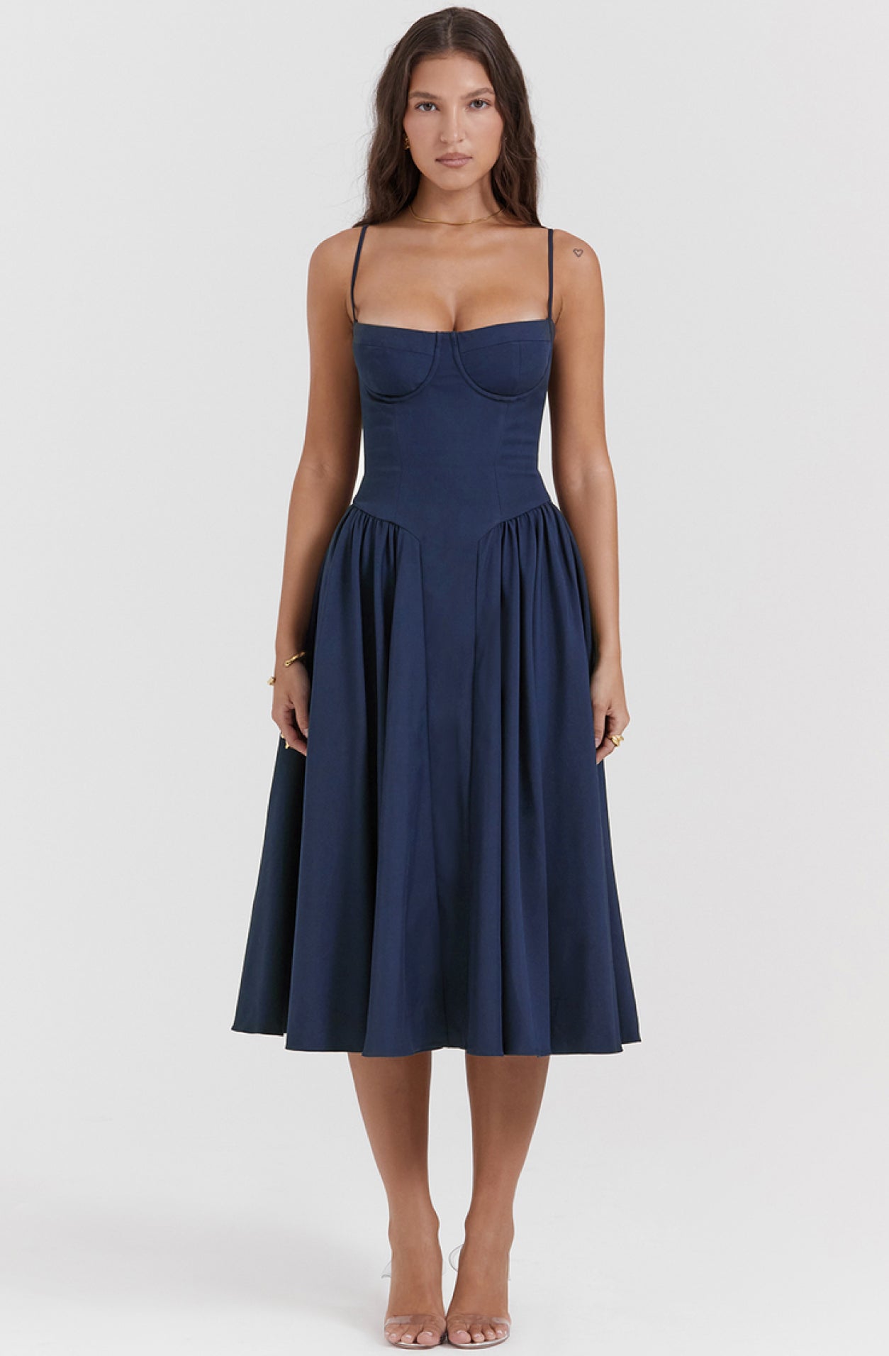 Zomerjurk met Sweetheart Halslijn – Elvira
