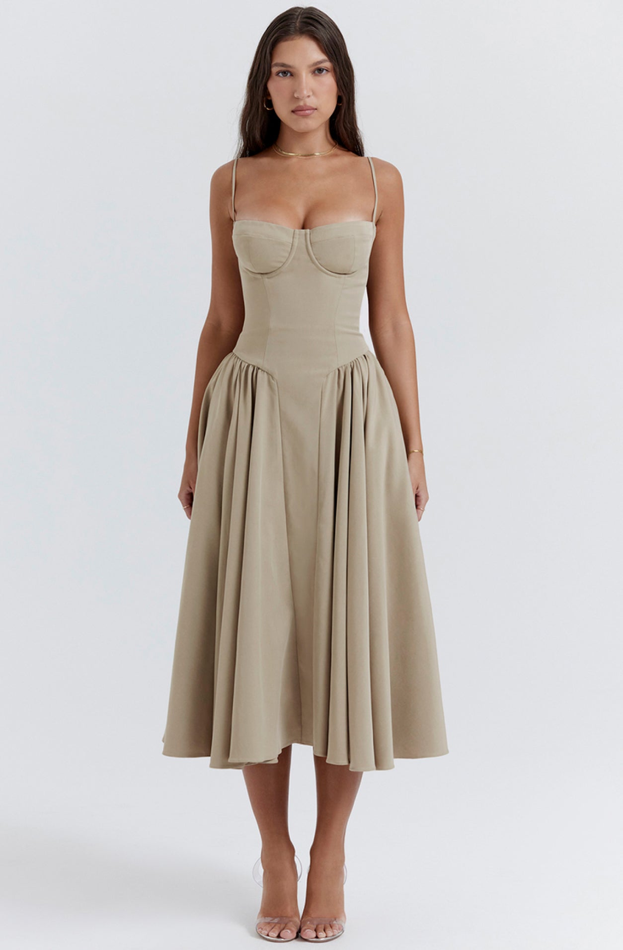 Zomerjurk met Sweetheart Halslijn – Elvira