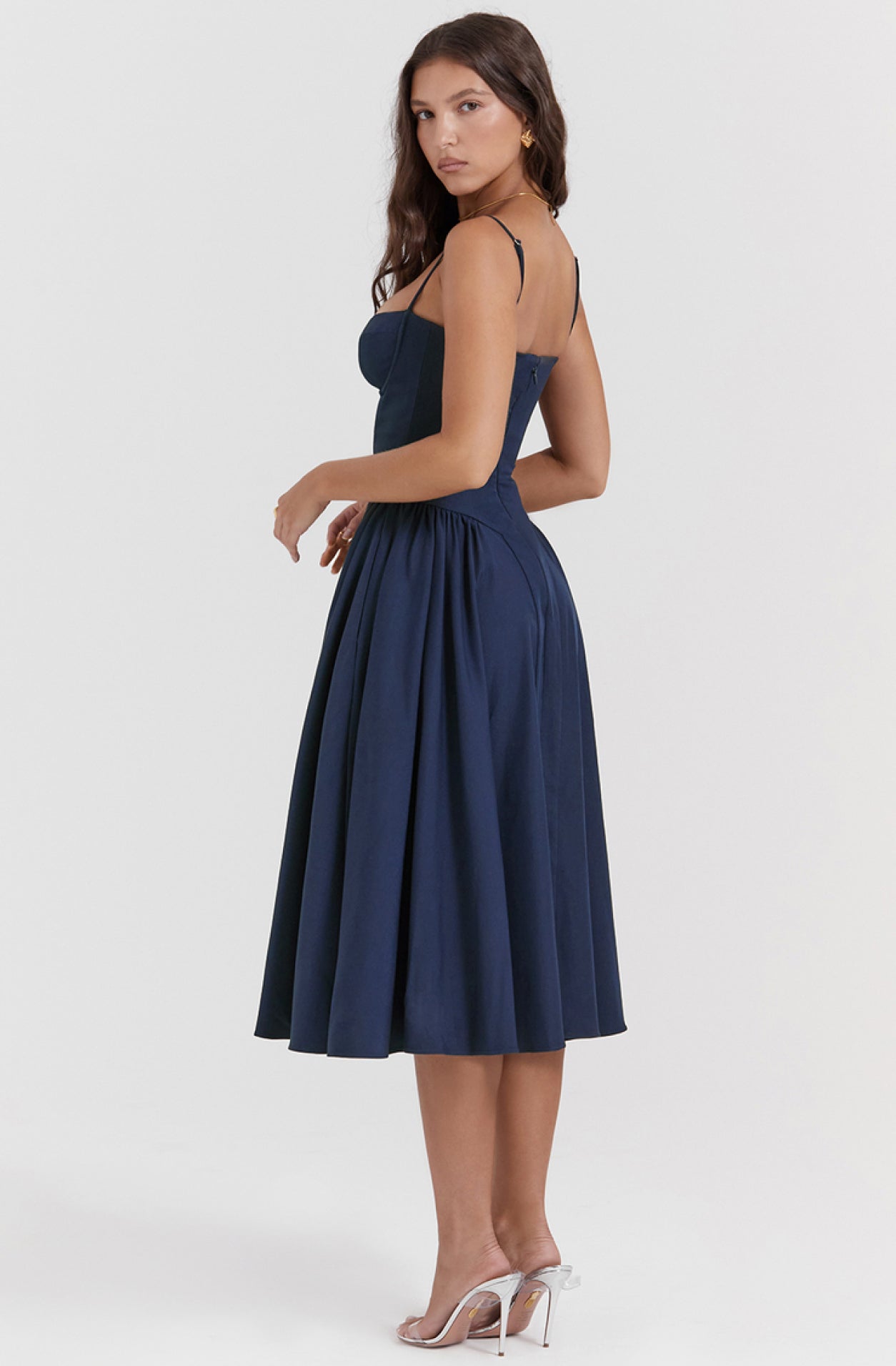 Zomerjurk met Sweetheart Halslijn – Elvira