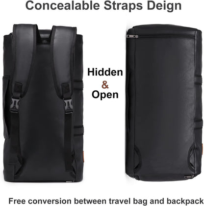 Verstelbare PU Leren Kleding Reistas – Handbagage Weekend Reistas