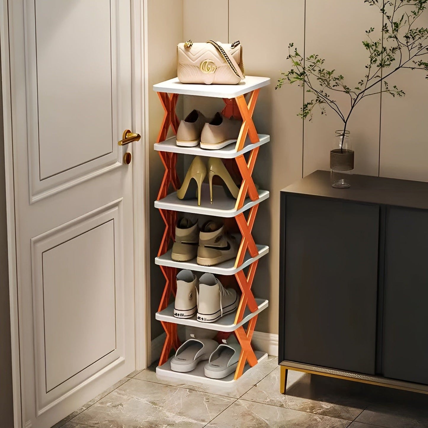 Multifunctioneel en Opvouwbaar Schoenenrek - SpaceSaver