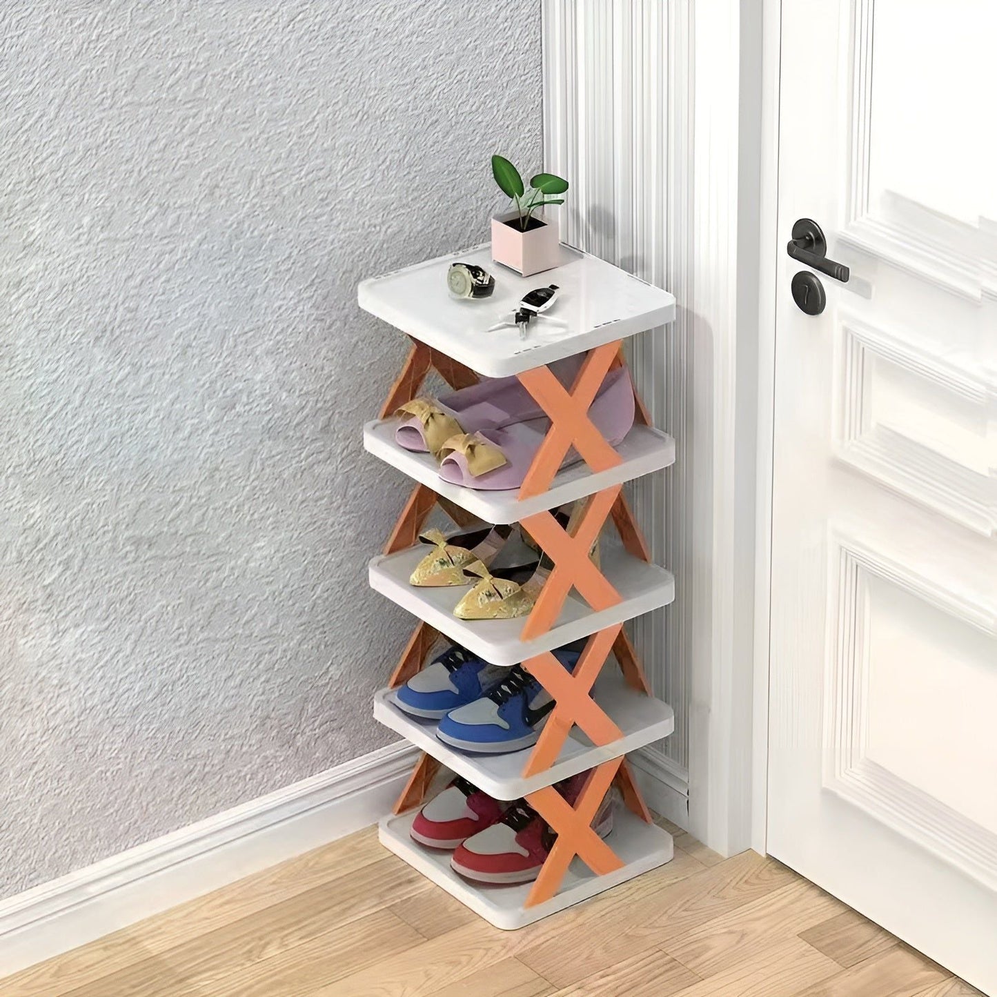 Multifunctioneel en Opvouwbaar Schoenenrek - SpaceSaver