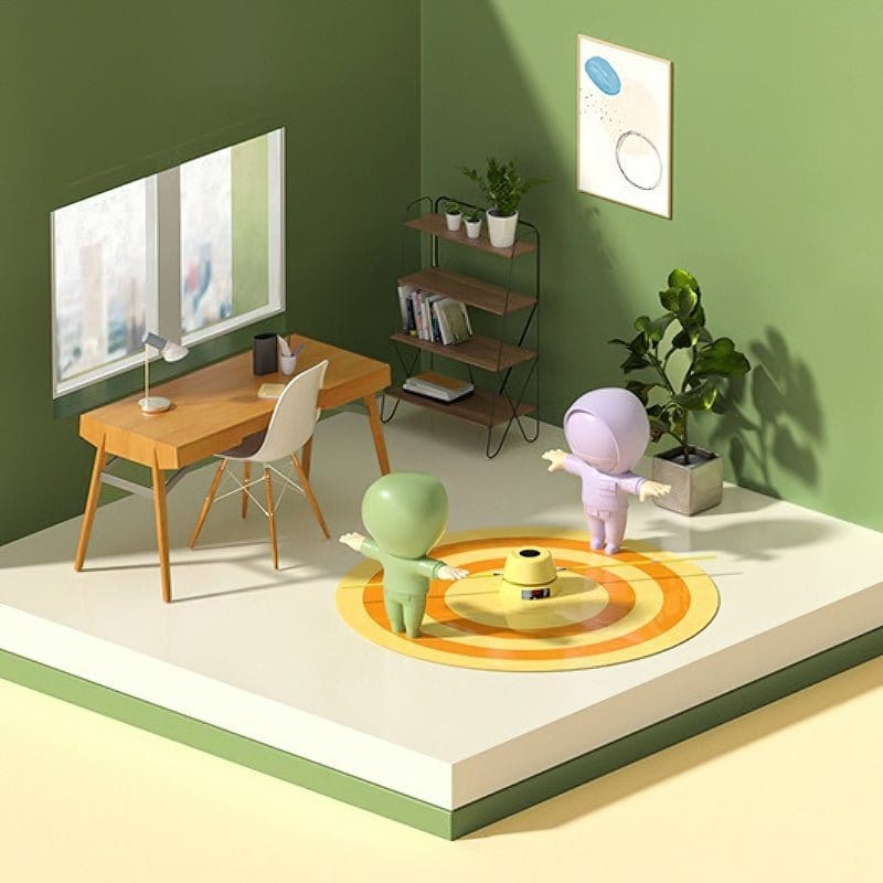 Automatisch springtouw met display en veiligheidsstop voor kinderen – stimuleert beweging