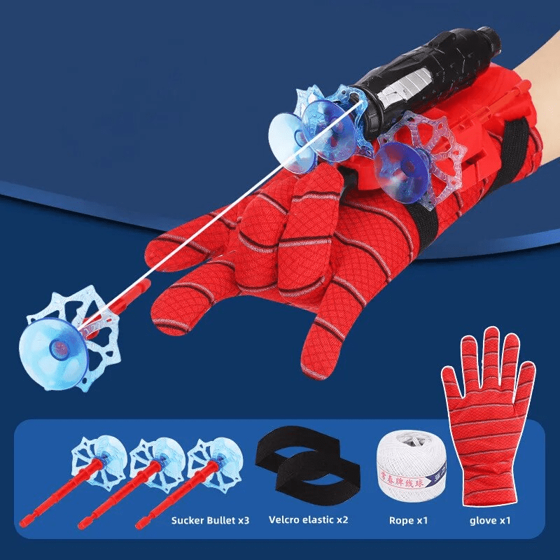 Interactief superheldenhandspeelgoed met spinnenafschietfunctie – voor kinderen vanaf 3 jaar