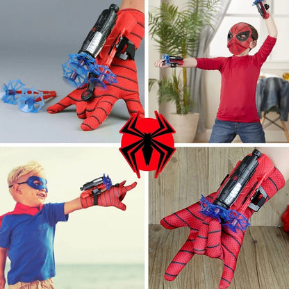 Interactief superheldenhandspeelgoed met spinnenafschietfunctie – voor kinderen vanaf 3 jaar