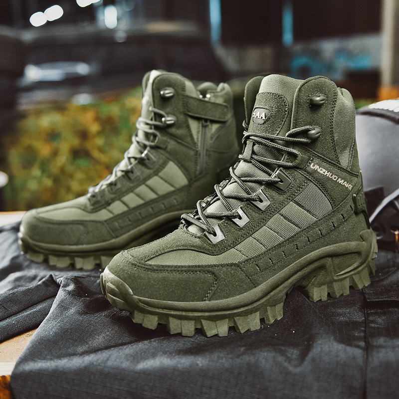 Waterdichte Tactische Werklaarzen met Anti-Perforatie – TrailForce Tactical
