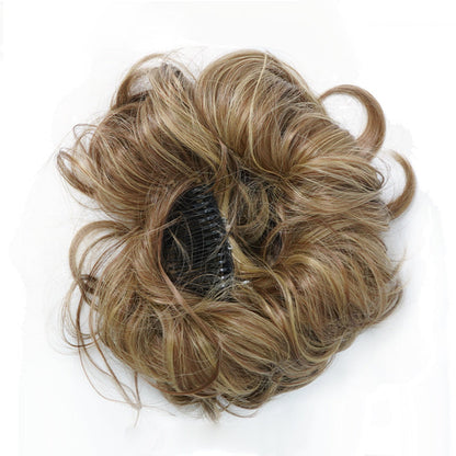 Messy Clip-in Bun met Zijclip – Elina