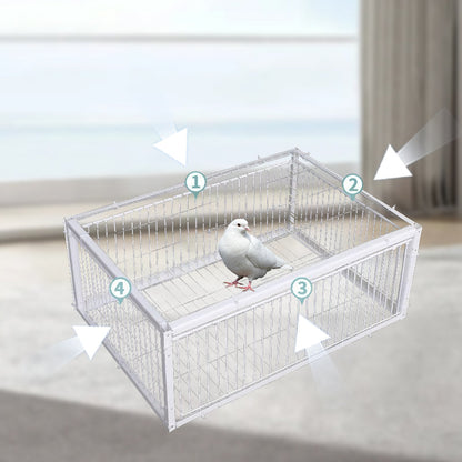 Diervriendelijke Vogelval met Terugslagbeveiliging – BirdSafe Trap