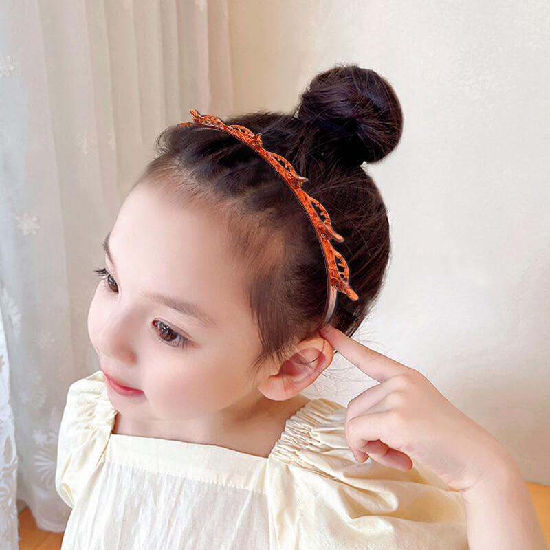 Gevlochten Haarband met Grip – Bibi