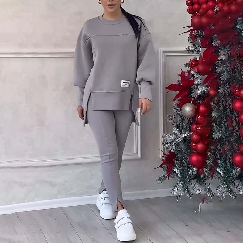 Casual Dames Set van Sweatshirt en Legging - Elena