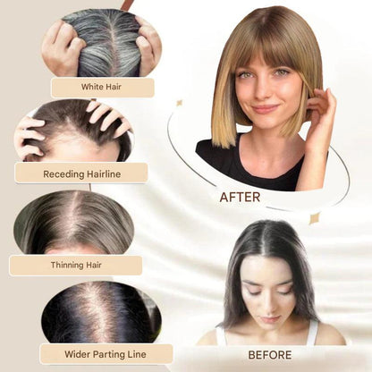 Clip-in Haarstuk met Pony – Livia