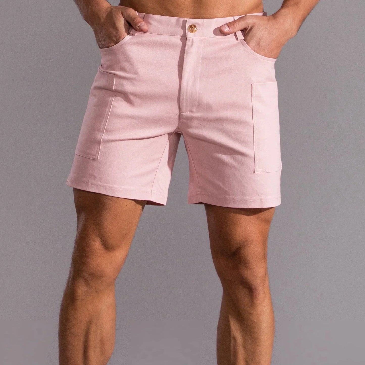 Heren Cargoshorts van stretch-katoenmix – Finn