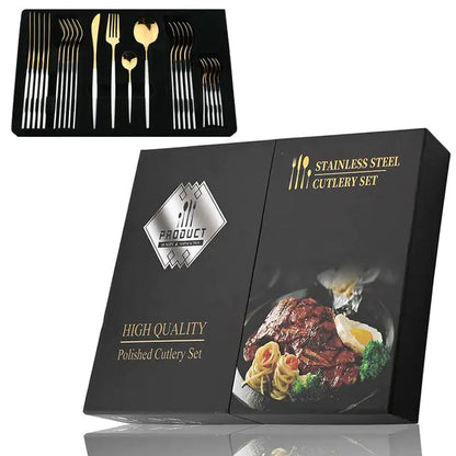 24-delige RVS Bestekset – Aurinox