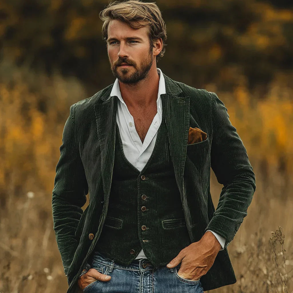 Herenset van Jasje en Gilet – Victor