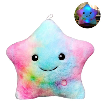 LED Verlichte Ster Knuffelkussen voor Kinderen - StarGlow