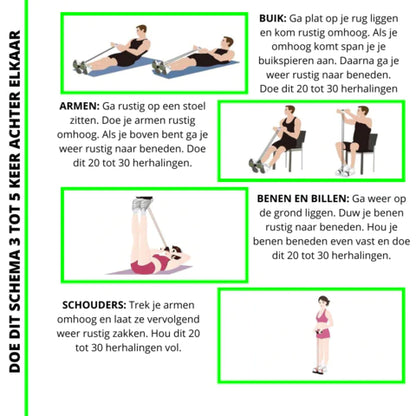 Fitness Weerstandband - FlexoTrainer