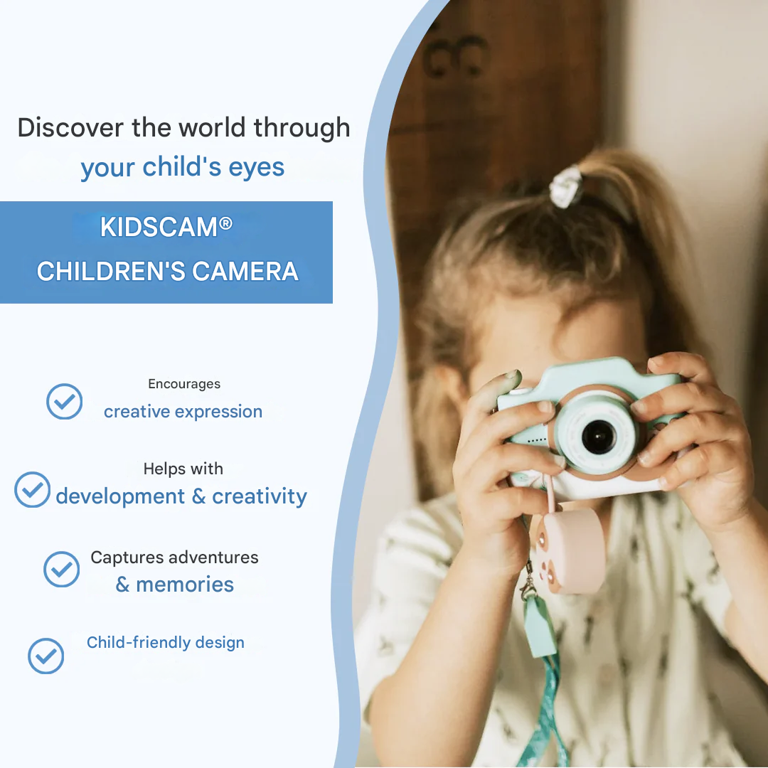 Kindercamera met foto- en video-opname – robuust & makkelijk te bedienen