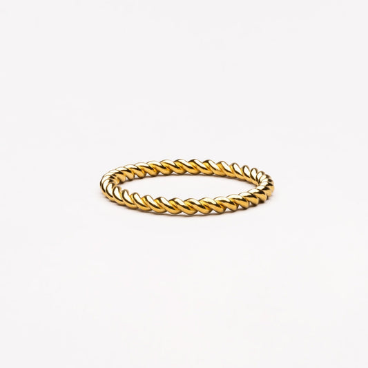 Gedraaide Ring met Symboliek - Tessa