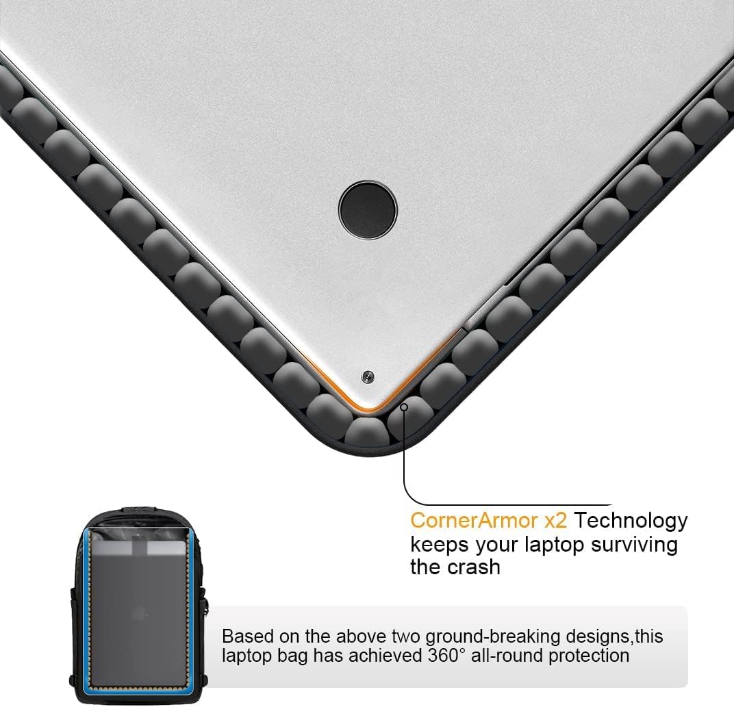 Extra Grote Anti-Diefstal Laptop- en Reisrugzak met USB-poort - 30–50L
