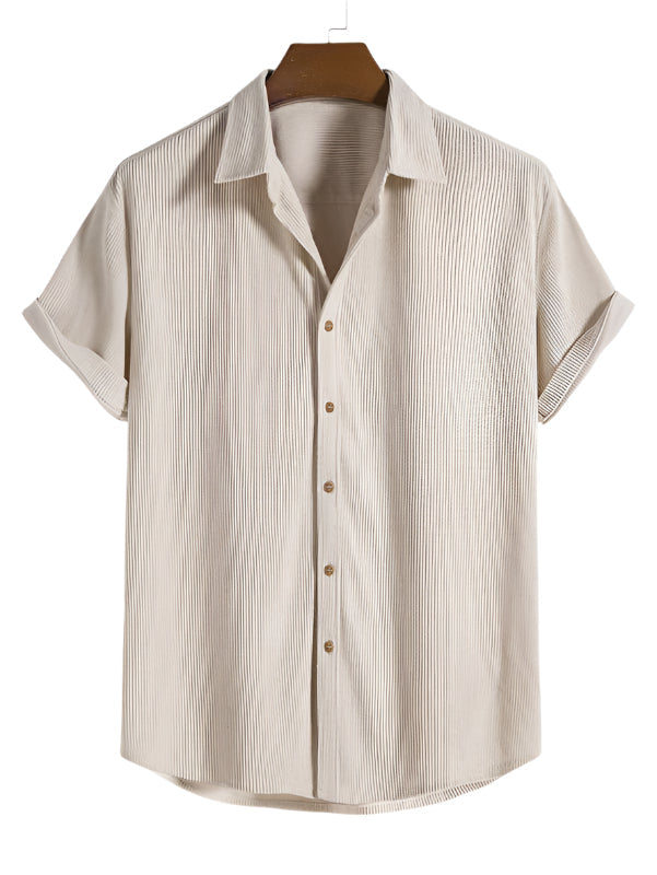 Trendy heren zomer-set met streepmotief -  StrandStil