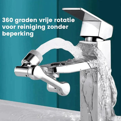 360° Draaibare Universele Kraan - FlexiFlow