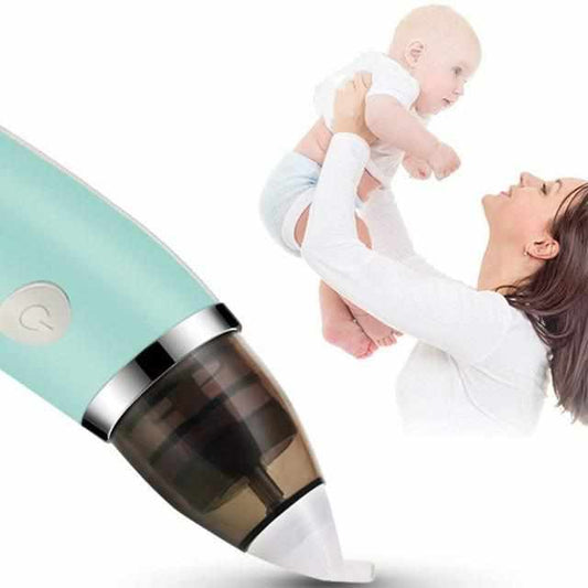 Elektrische neusaspirator voor baby's – zachte slijmverwijdering met 5 zuigstanden
