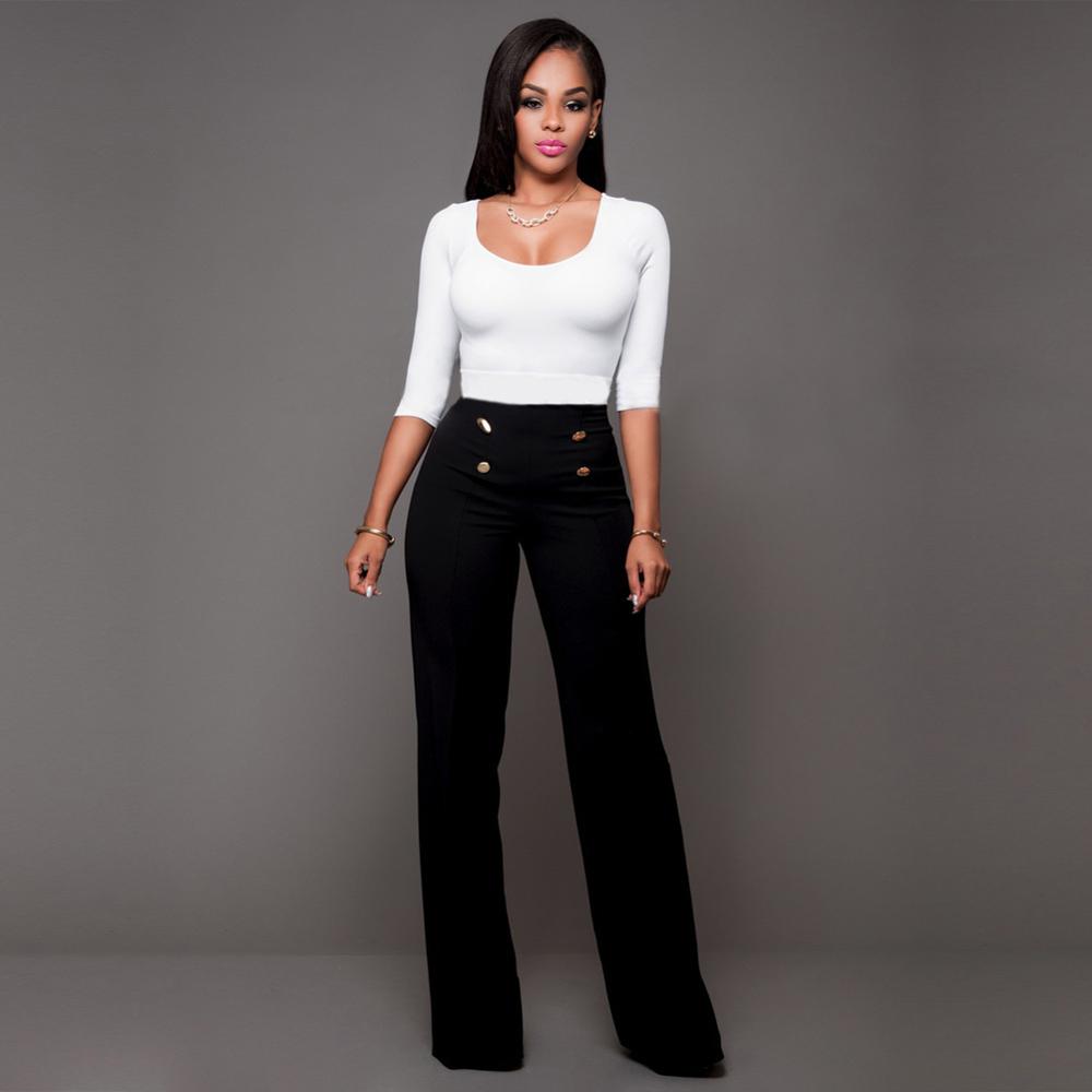 High Waist Long Pants™