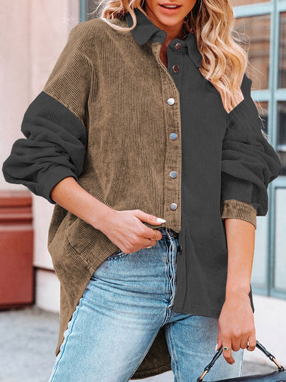 Corduroy Damesblouse voor Herfstdagen – Lotte