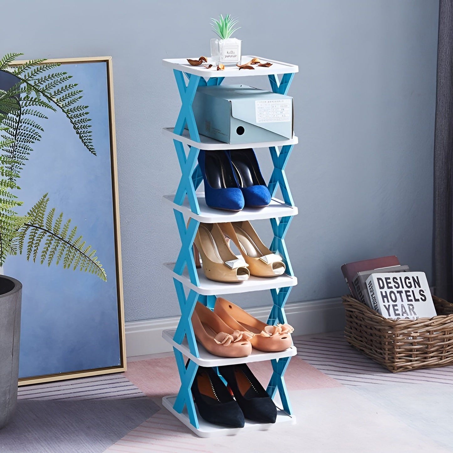 Multifunctioneel en Opvouwbaar Schoenenrek - SpaceSaver