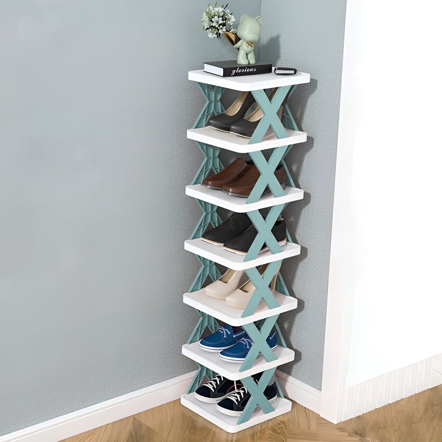 Multifunctioneel en Opvouwbaar Schoenenrek - SpaceSaver