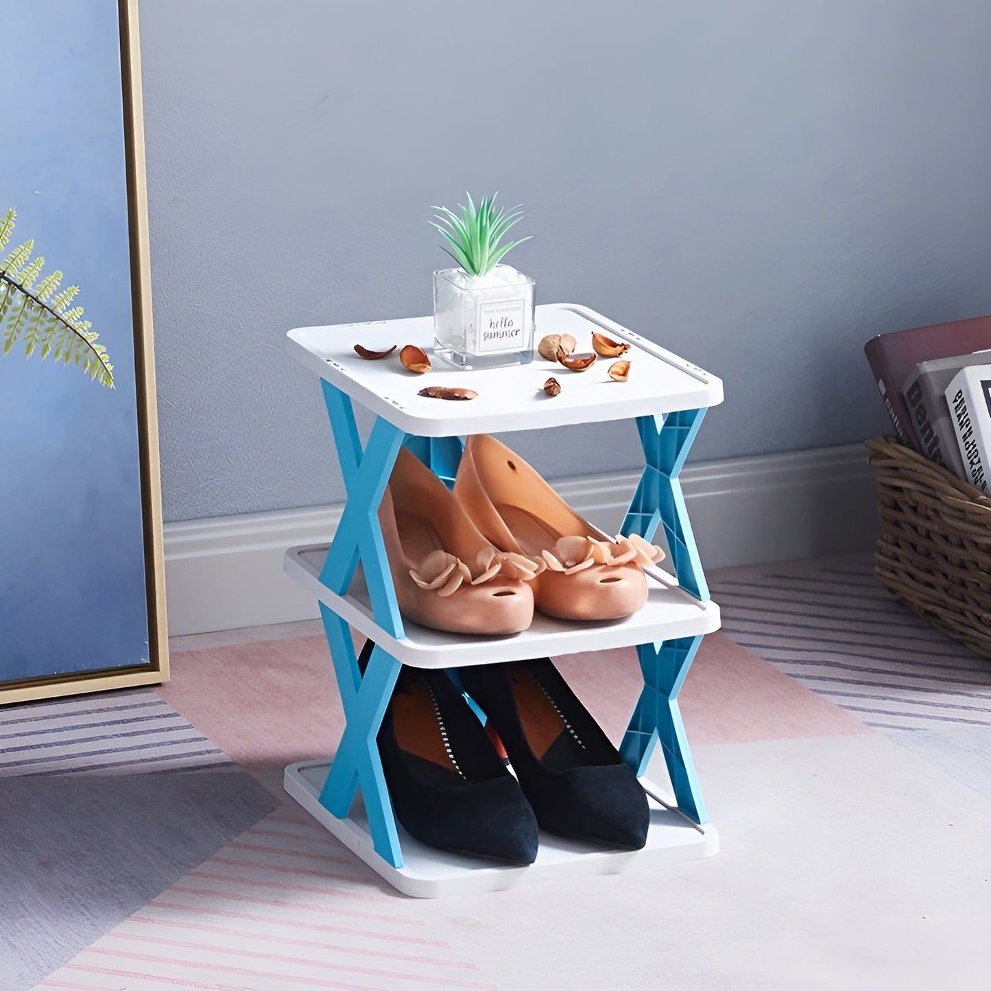 Multifunctioneel en Opvouwbaar Schoenenrek - SpaceSaver