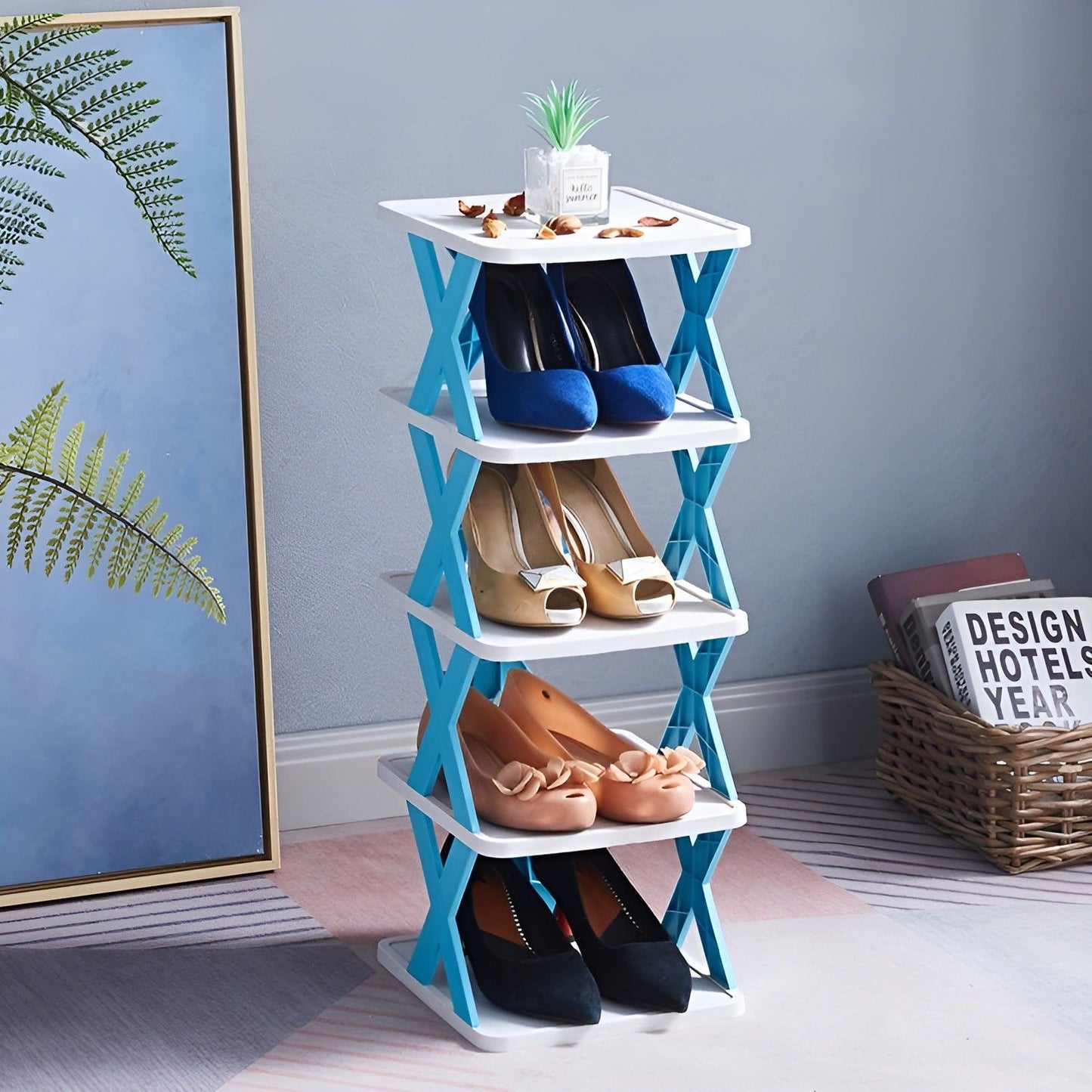Multifunctioneel en Opvouwbaar Schoenenrek - SpaceSaver