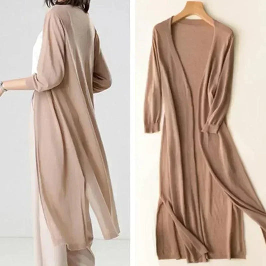 Lang Dames Vest licht en veelzijdig – Fernanda