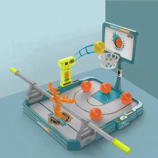 Mini-basketbalspel voor kinderen – reactiesnelheid en speelplezier