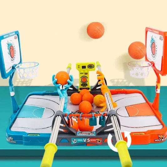 Mini-basketbalspel voor kinderen – reactiesnelheid en speelplezier