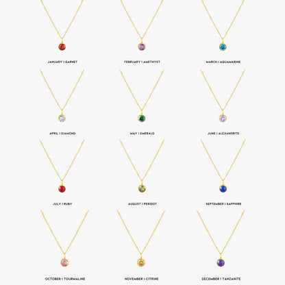 Geboortesteen Ketting - Aurora