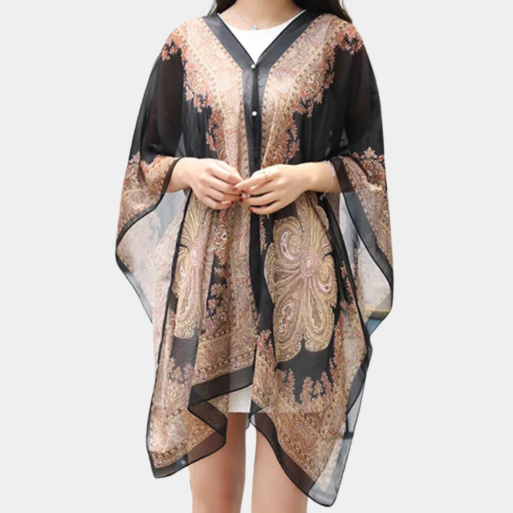Veelzijdige Poncho-sjaal voor Dames - Mira