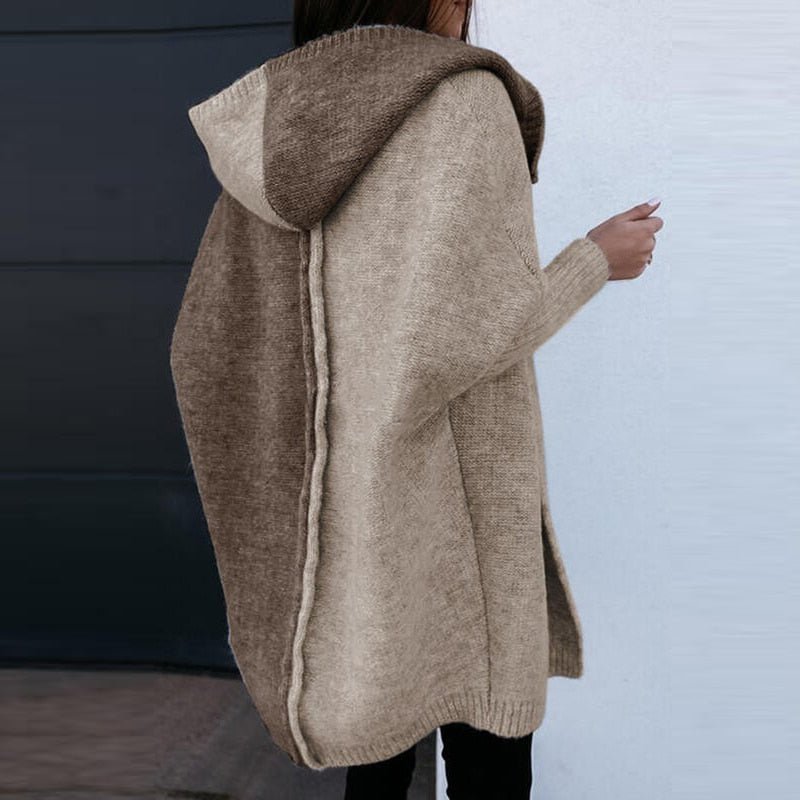 Gebreid Dames Vest met Patchwork-Design – Amarelle