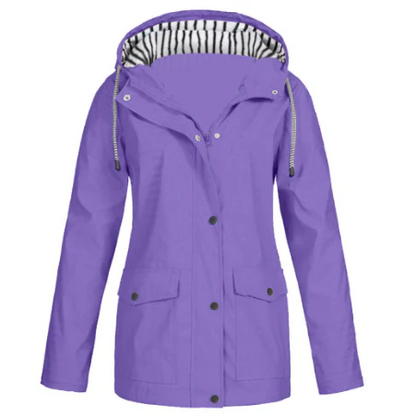 Water- en winddichte damesjas voor de herfst en winter – Leona