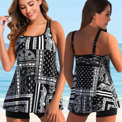 Plus Size Tankini voor Strand & Zwembad - Marielle