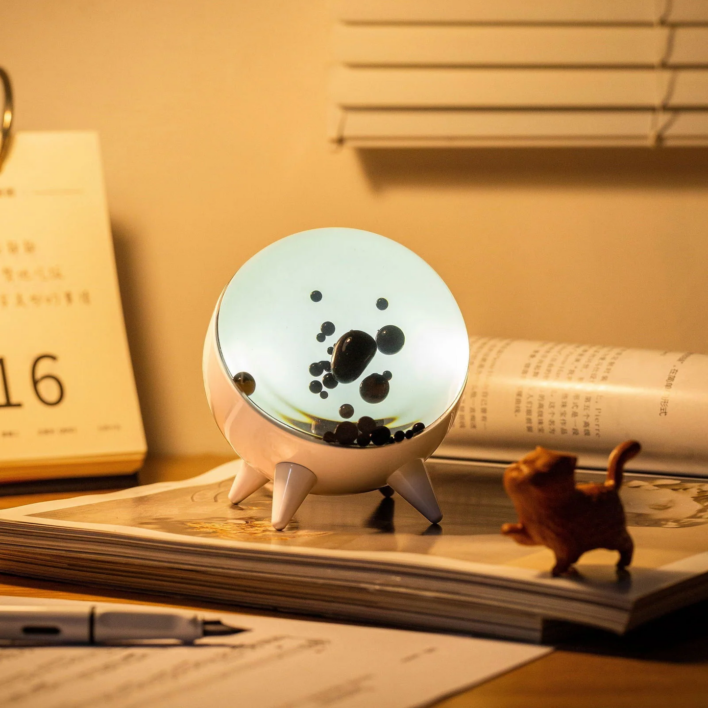 Muziek-Reactieve Ferrofluid Display - MagnePulse