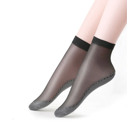Fluwelen Zijde Vrouwen Sokken | Comfortabel & trendy