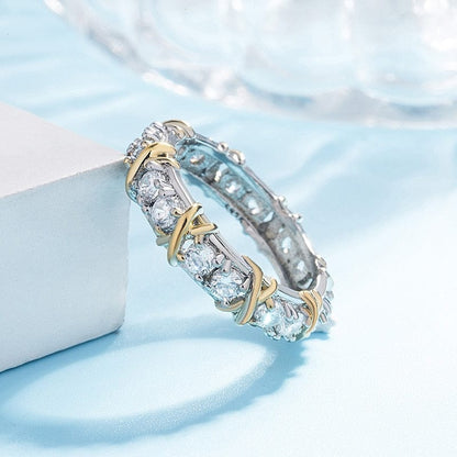 Cross Ring | Platina Ring