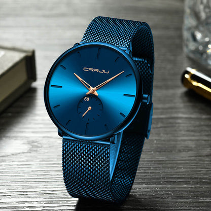 Luxe Quartz Horloge