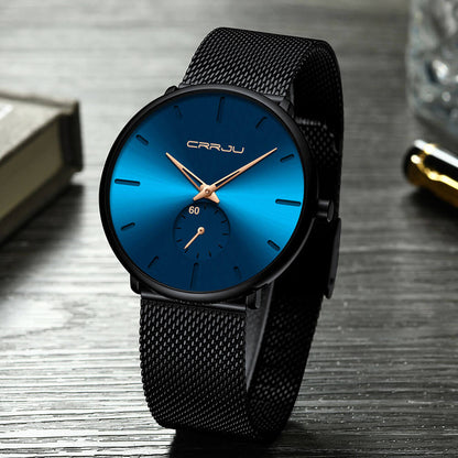 Luxe Quartz Horloge
