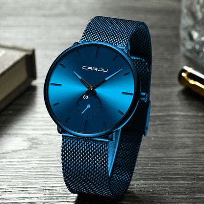 Luxe Quartz Horloge
