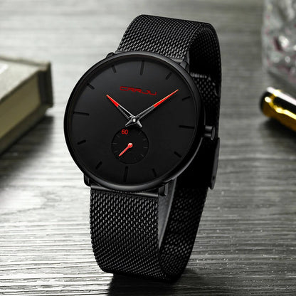 Luxe Quartz Horloge