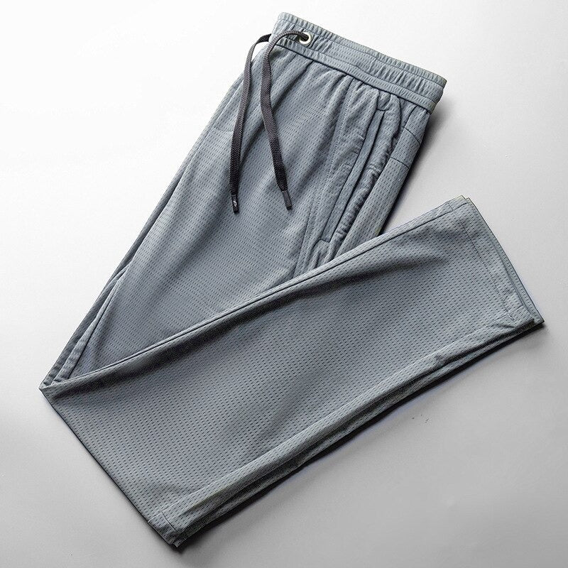 Mannen Zijde Fitness Sweatpants