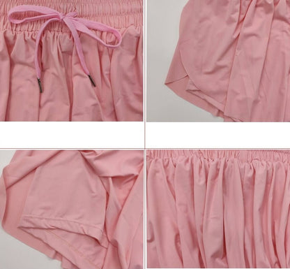 2-in-1 flowy fitness short