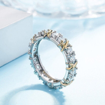 Cross Ring | Platina Ring